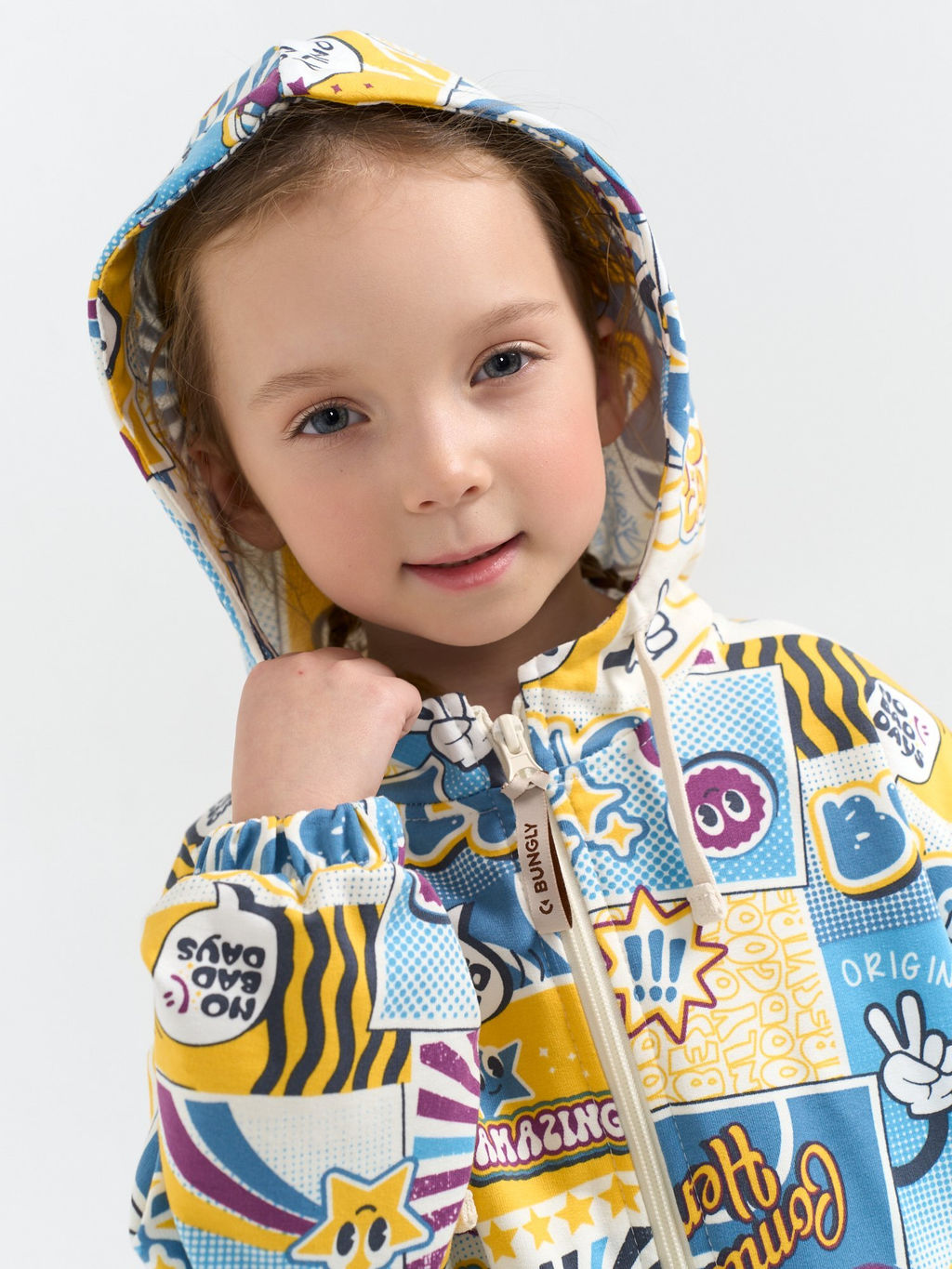 Толстовка оверсайз облегченная Comic hero - Bungly фото 8