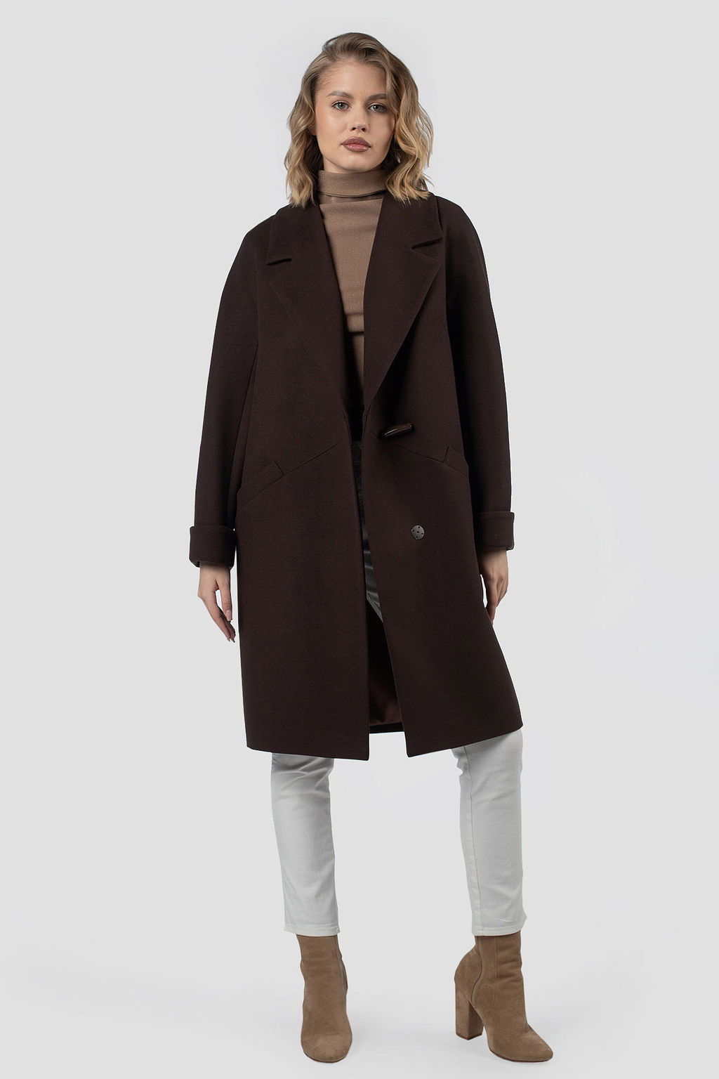 01-12226 Пальто женское демисезонное - El podio фото 15