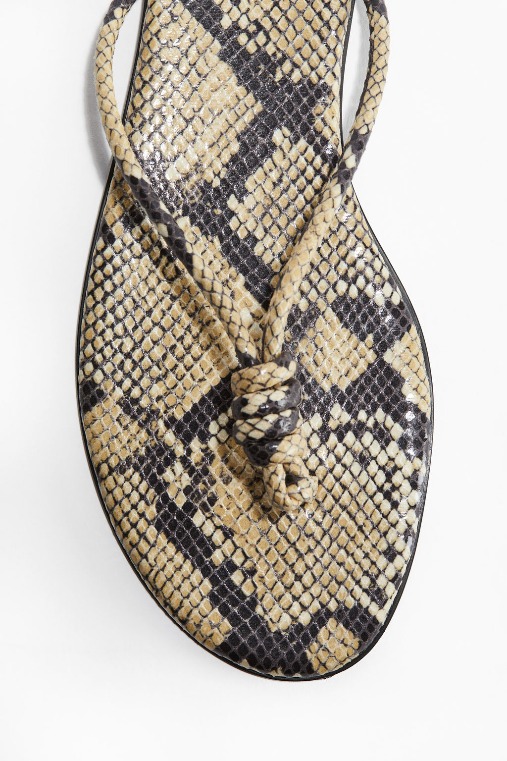 Chancletas con nudo decorativo - H&m фото 4