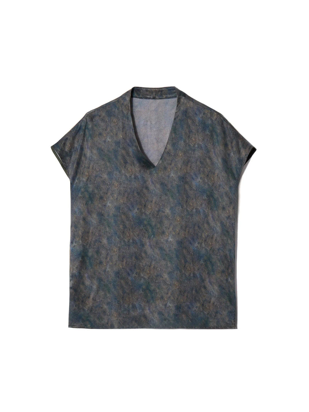 Блузка с V-образным вырезом - Emka фото 6