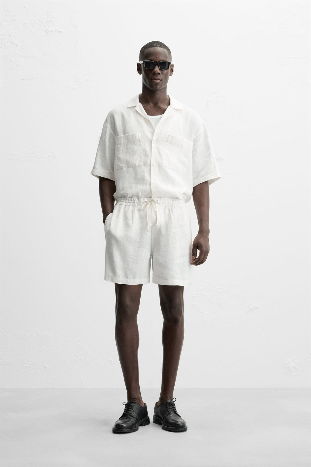 100% LINEN SHIRT - Zara фото 18