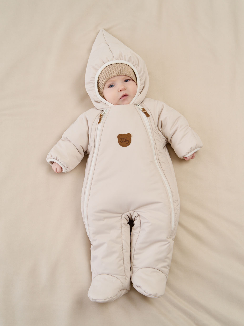 Комбинезон демисезонный с закрытой ножкой Тофу 0+ - Bungly фото 2