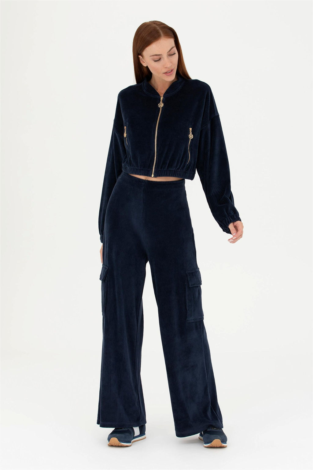 Женский темно-синий свитшот - U.s. polo assn фото 11