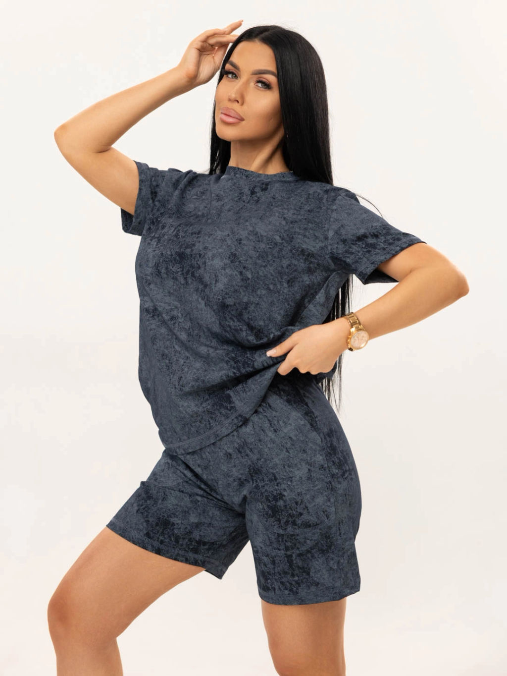 Костюм женский, цвет Чернильно-синий