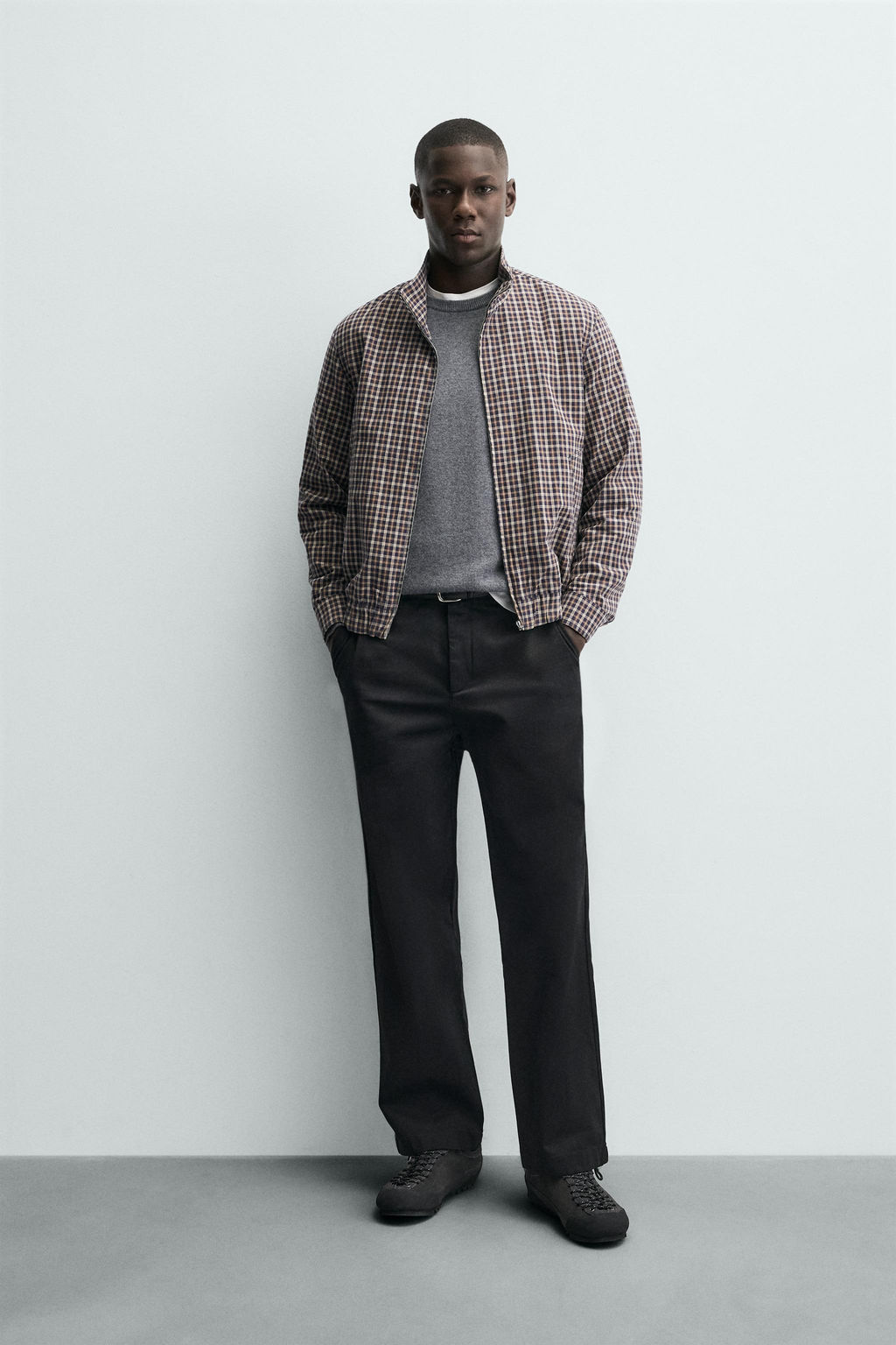 REGULAR FIT CHINO TROUSERS - Zara фото 10