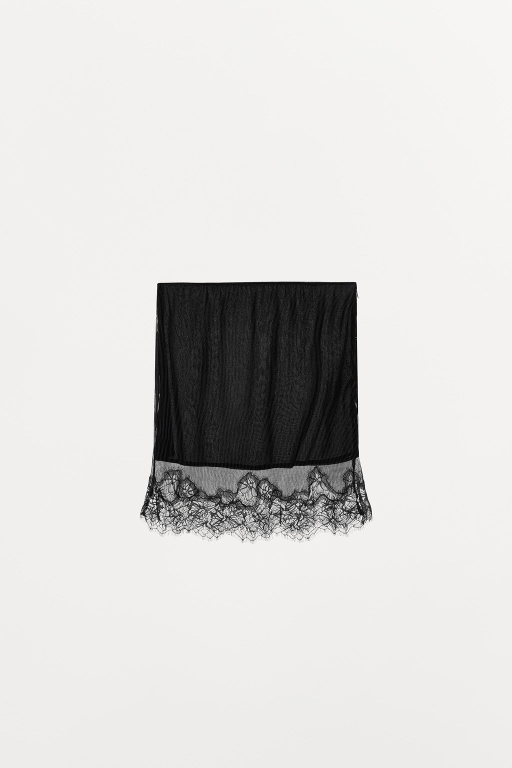 LACE PLEATED SKIRT - Zara фото 5
