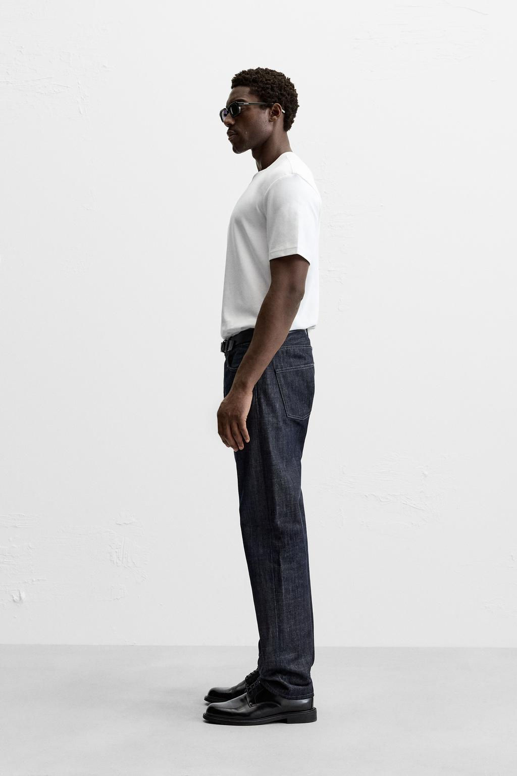 BASIC REGULAR FIT T-SHIRT - Zara фото 4