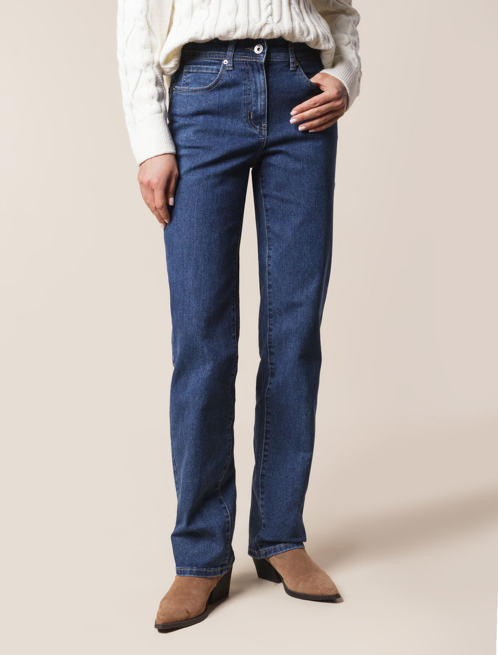 D54.066 Джинсы женские синий