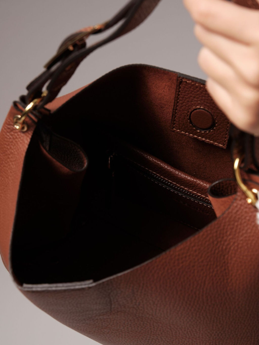 Сумка кожаная Deboro 30994 коппер