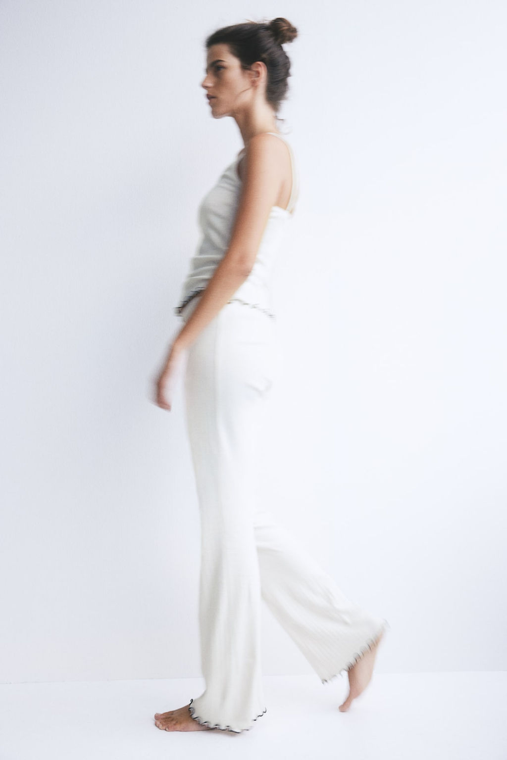 Pijama en punto pointelle - H&m фото 5