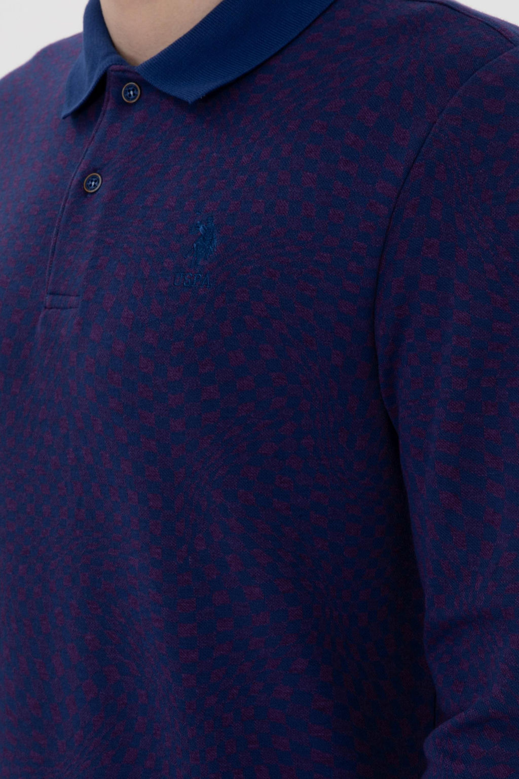 Erkek _ndigo Sweatshirt Sepette S_rpriz _ndirim - U.s. polo assn фото 7