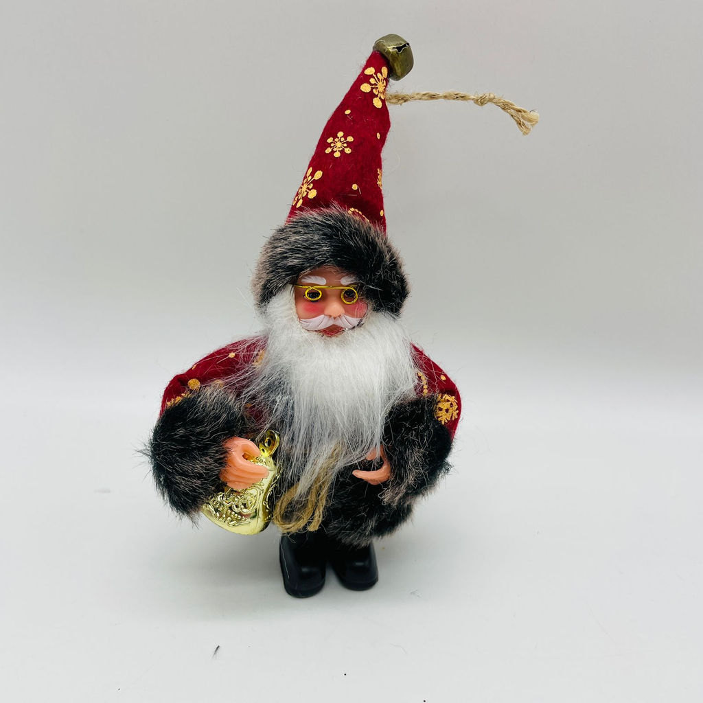 Елочная игрушка - Клаус с муз. инстр. 17 см 12 шт в уп (арт. 6210-3) - Ип лебедев о.ю фото 3