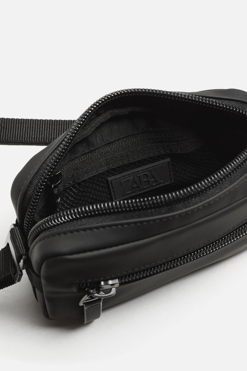 RUBBERISED CROSSBODY BAG - Zara фото 12