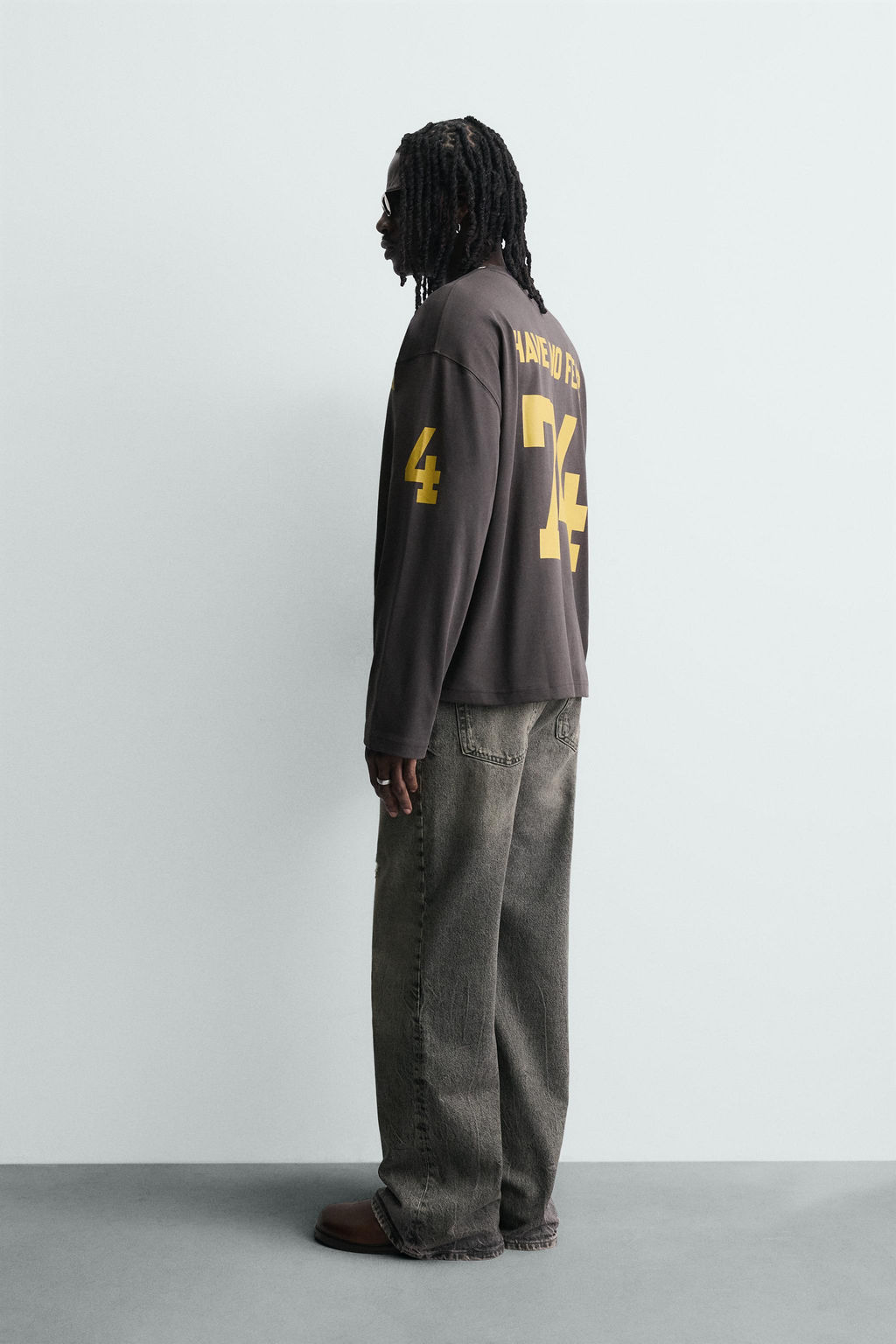NUMBER PRINT T-SHIRT - Zara фото 11