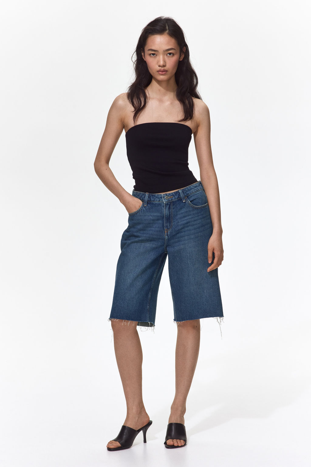 Bermudas en denim - H&m фото 7
