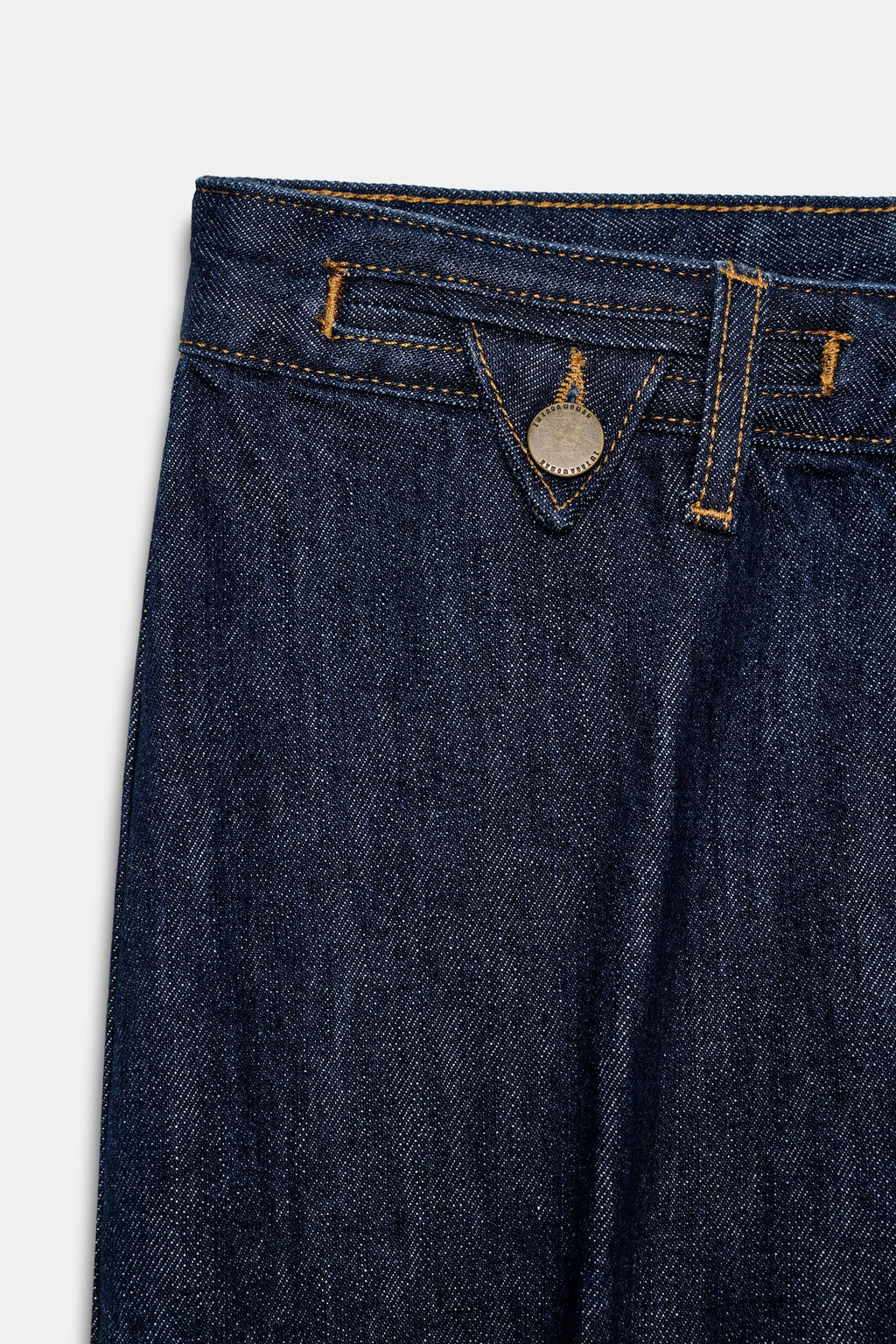 JEANS ZW COLLECTION FLARE TIRO ALTO / Azul - Zara фото 12