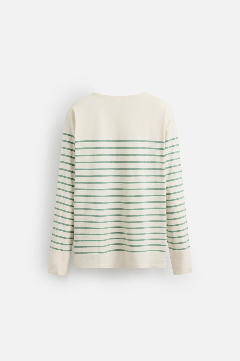 STRIPED JACQUARD T-SHIRT - Zara фото 8