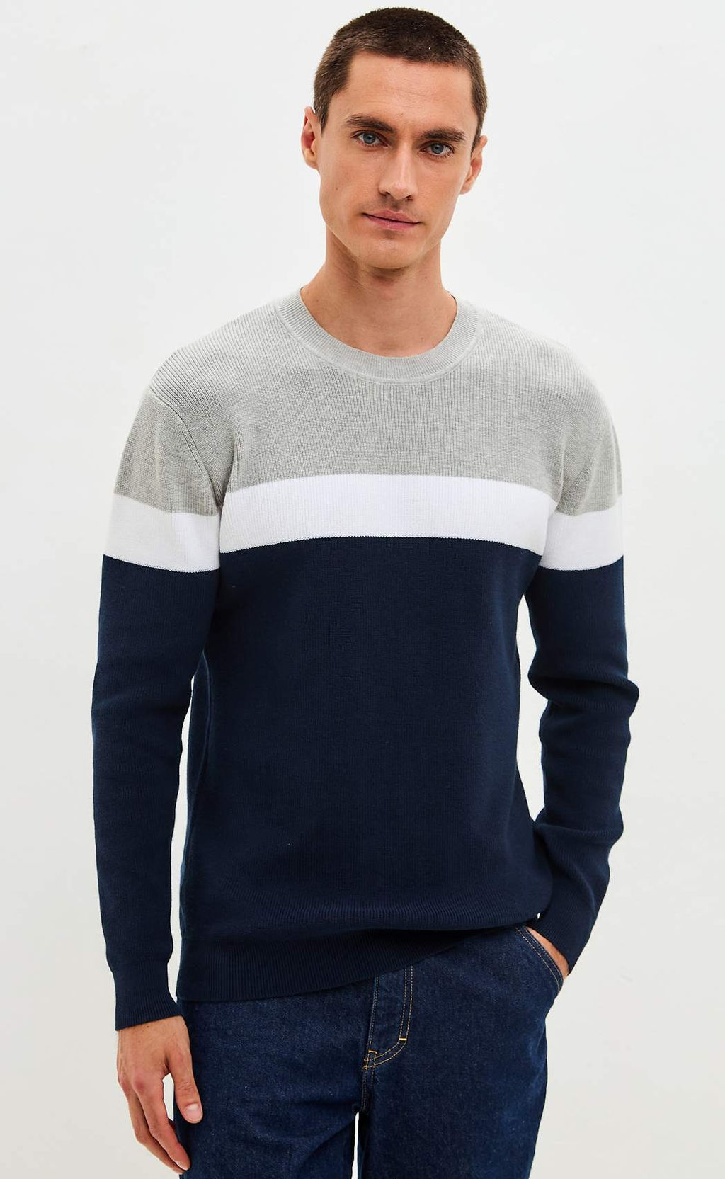 Свитер P521-1568 d.blue - Primm фото 11