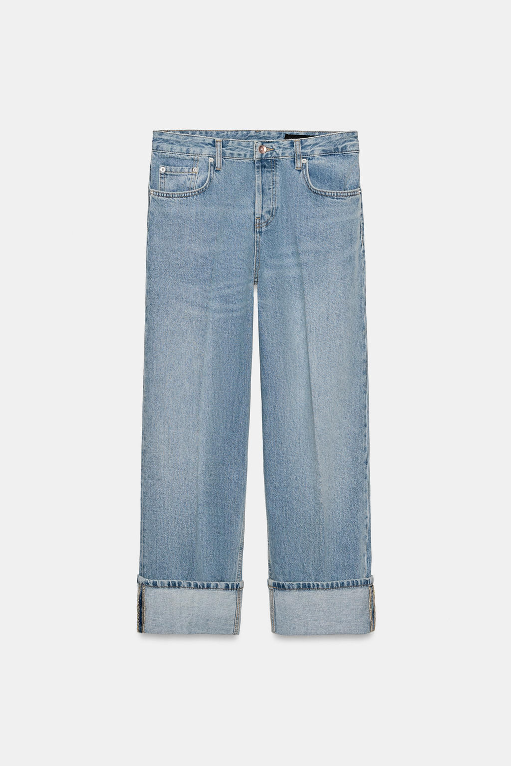 JEANS ZW COLLECTION RECTOS TIRO BAJO / Azul - Zara фото 6