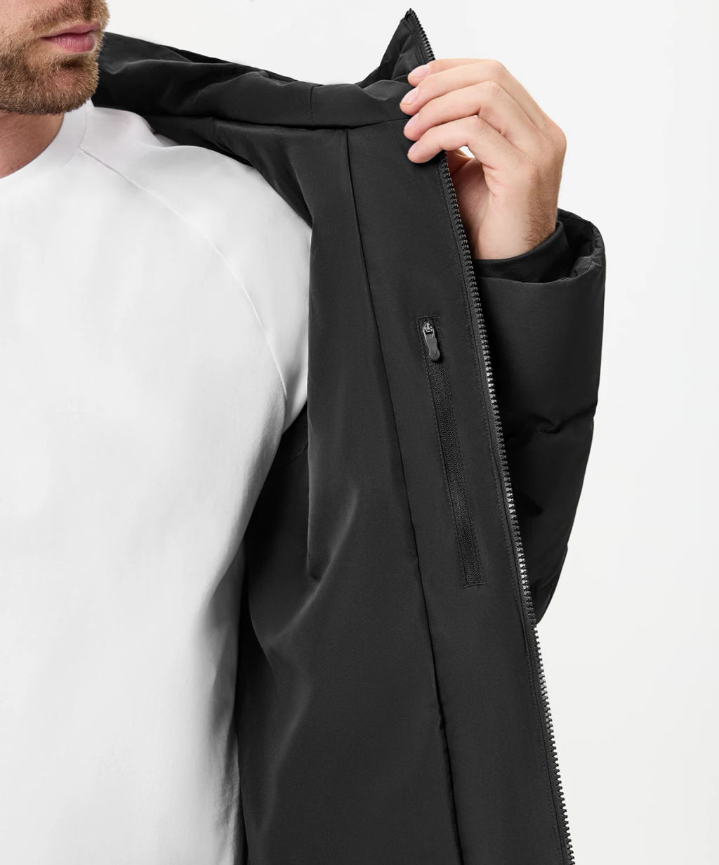 Пальто утепленное JOGEL ESSENTIAL PerFormPROOF Padded Coat, черный  фото 15