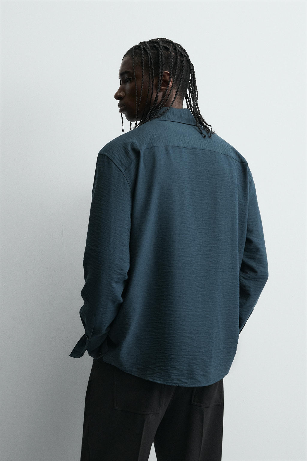 FLOWING SHIRT WITH PINTUCKS - Zara фото 3