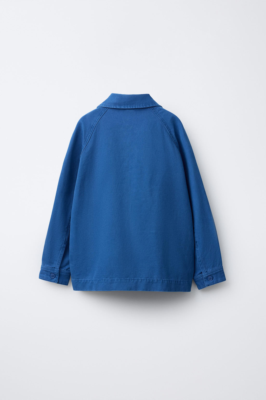 SOBRECAMISA CANVAS BOLSILLOS / Azul?n - Zara фото 4