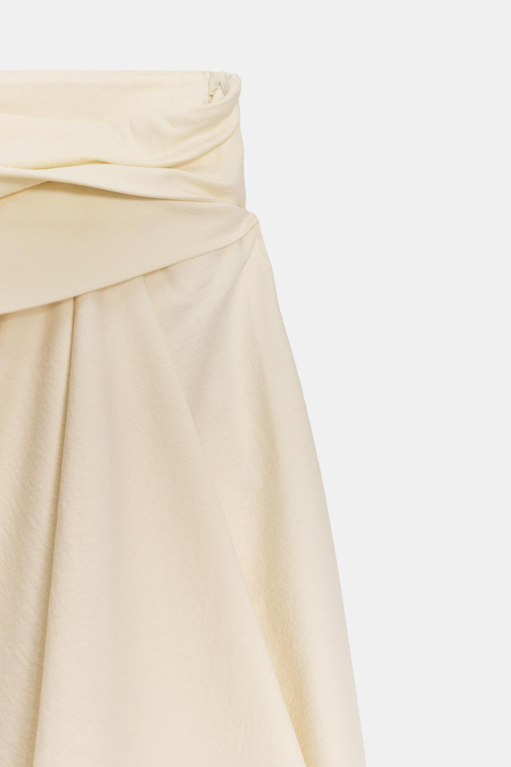 TOP PALABRA DE HONOR PLIEGUES / Crudo medio - Zara фото 3