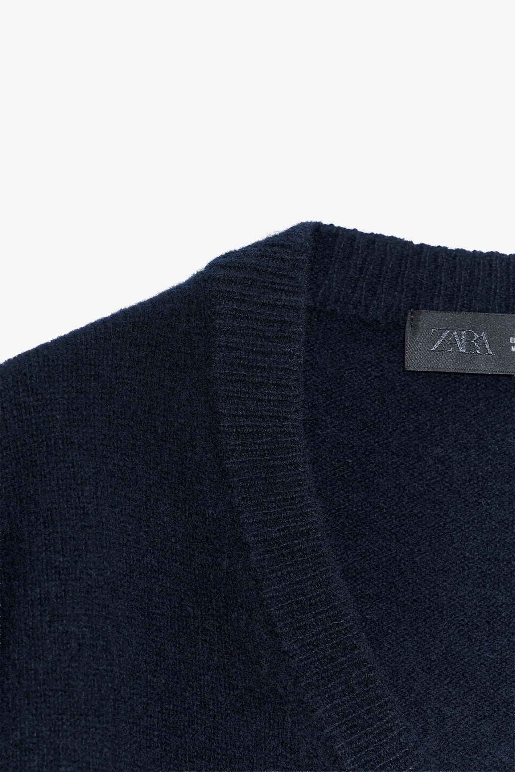 100% WOOL V-NECK JUMPER - Zara фото 9