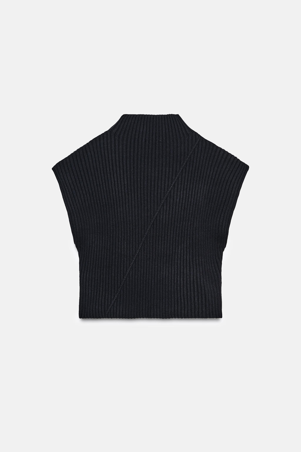 RIBBED KNIT VEST - Zara фото 30