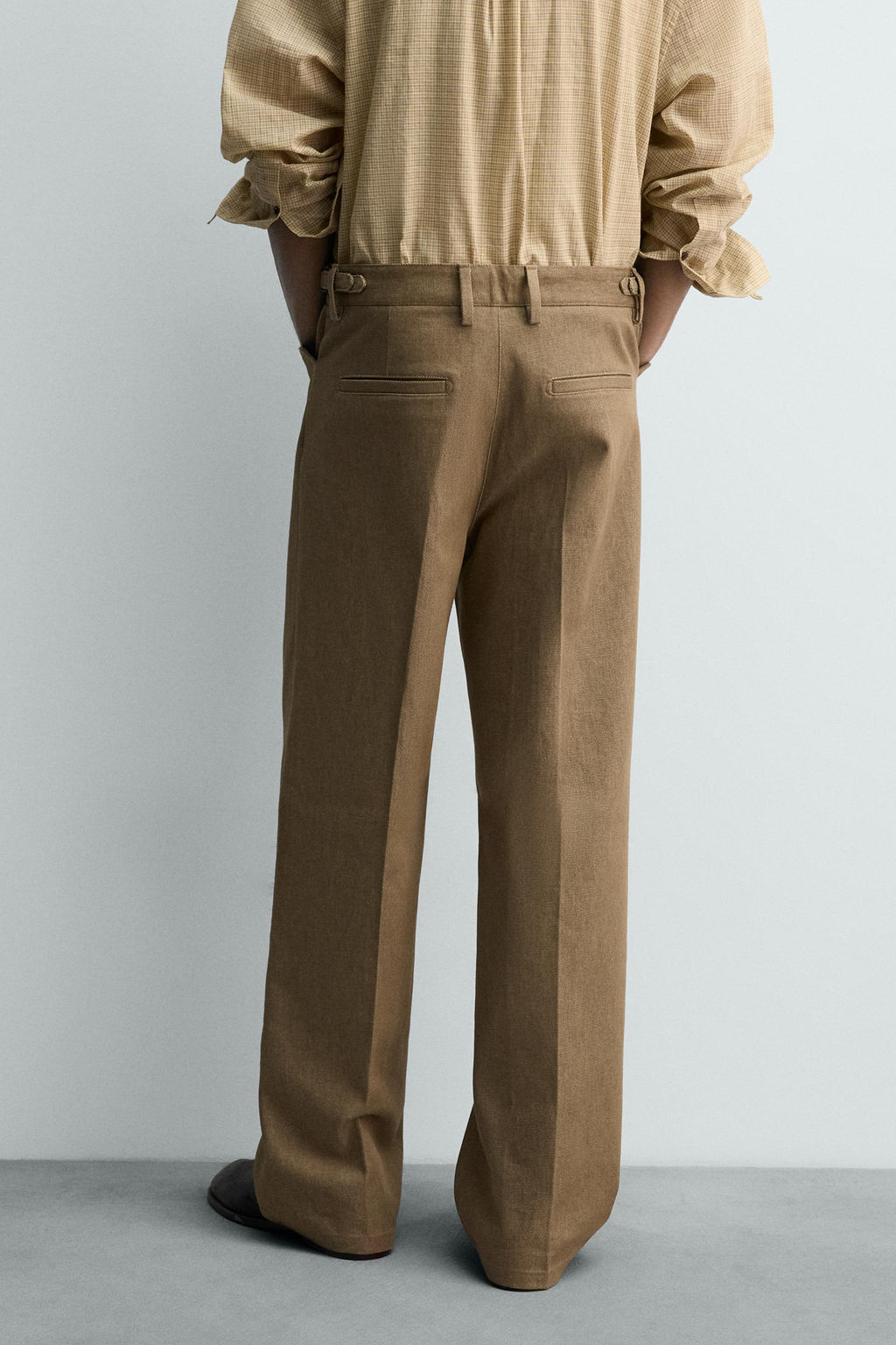 LIMITED EDITION STRAIGHT-LEG TROUSERS - Zara фото 22
