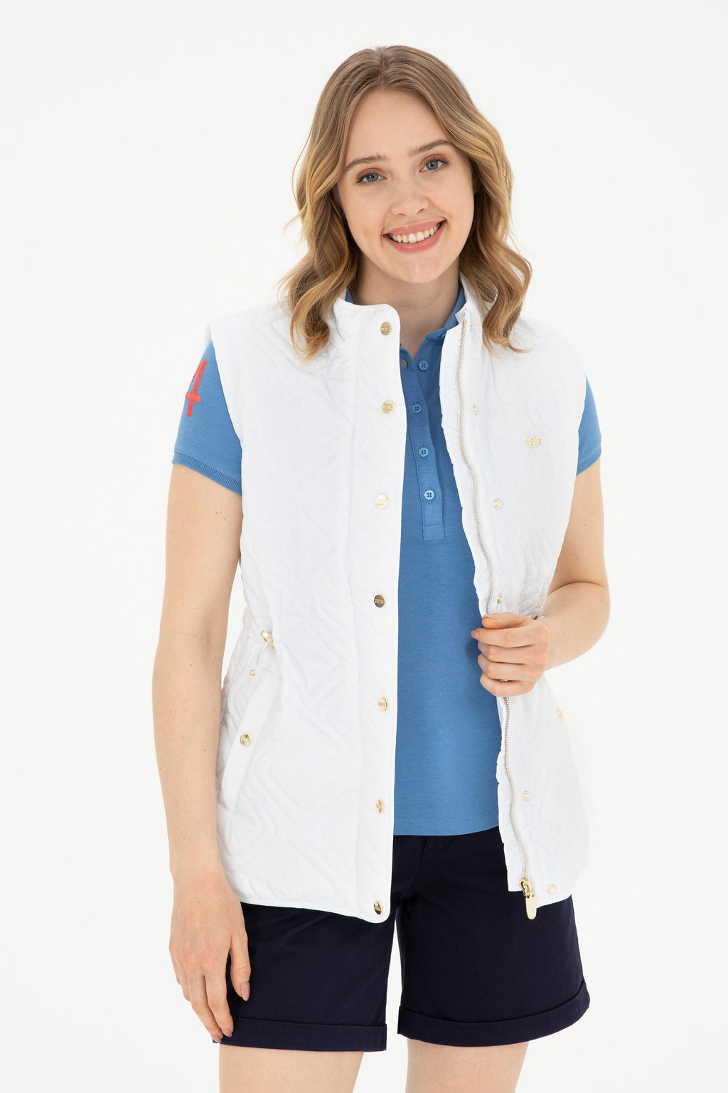 Женский белый жилет Неожиданная скидка в корзине - U.s. polo assn фото 10