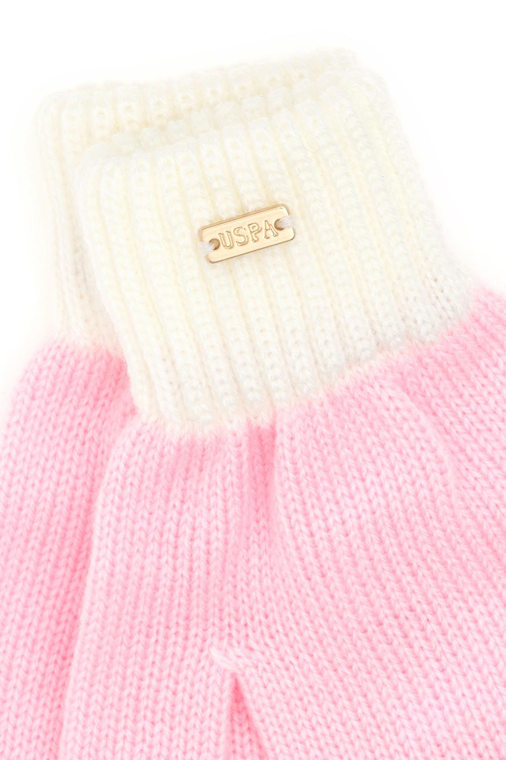 Розовые перчатки для девочек Неожиданная скидка в корзине - U.s. polo assn фото 3