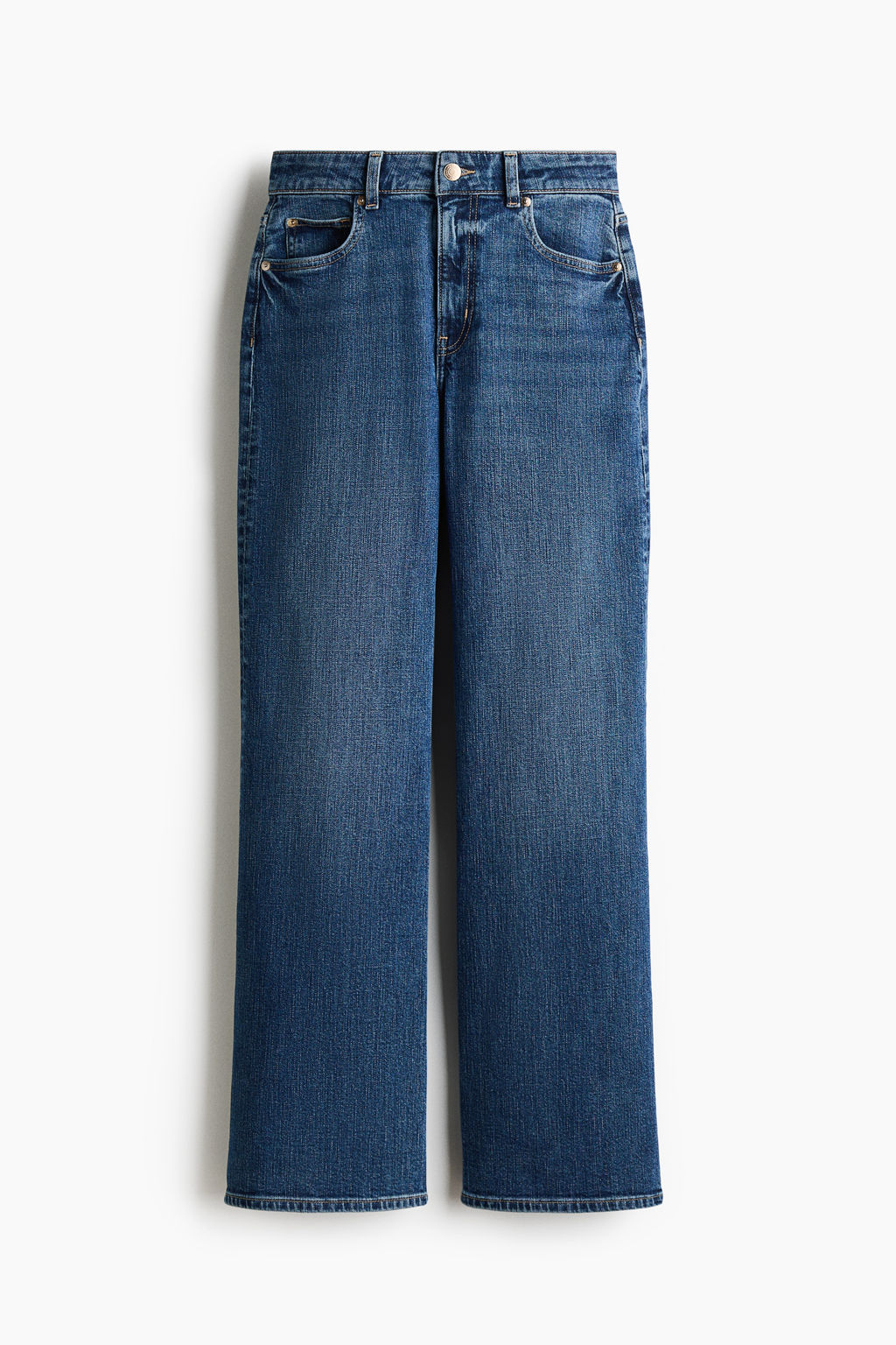 Wide High Waist Jeans - H&m фото 16