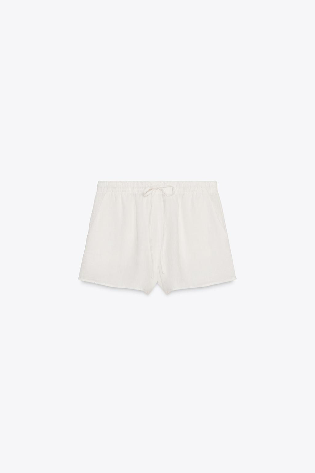 MINI SHORTS WITH DRAWSTRING - Zara фото 5