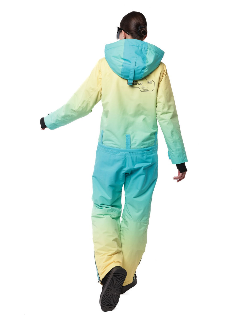 Комбинезон BB-0550 Лимонно-голубой