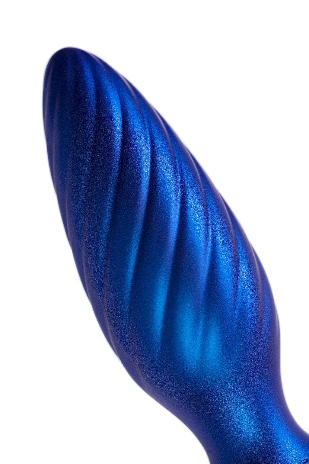 Анальная вибровтулка LEroina APP CLOSS с управлением от приложения и пульта, силикон, синий, 10,5 с