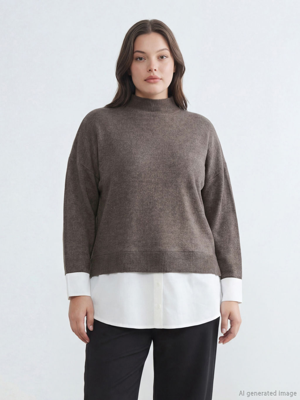 Soft Touch Oversize Kad?n Sweatshirt Tunik