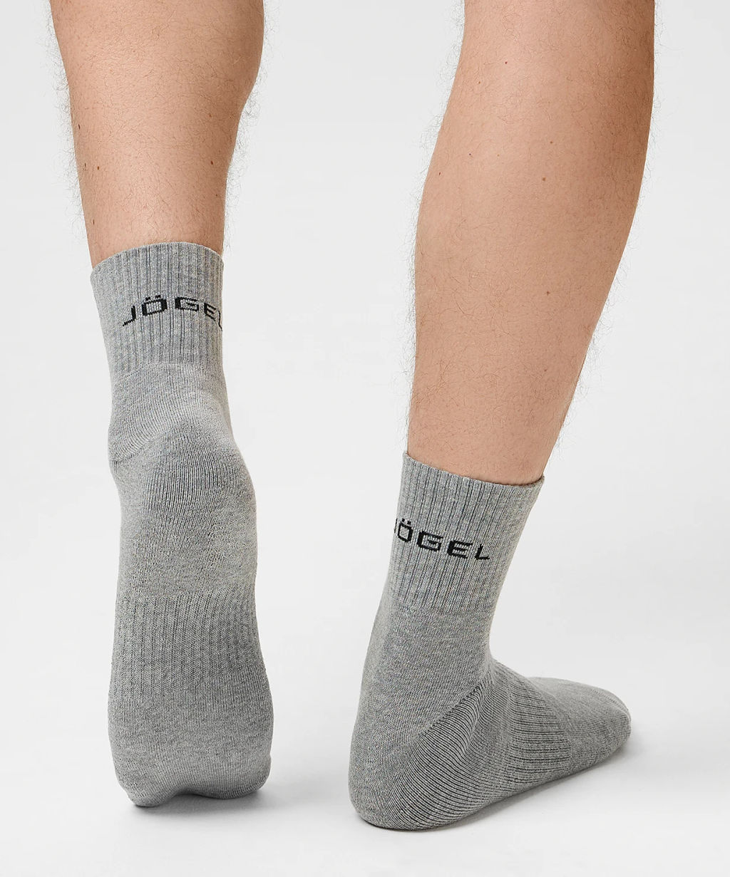 Носки средние JOGEL ESSENTIAL Mid Cushioned Socks, меланжевый  фото 10