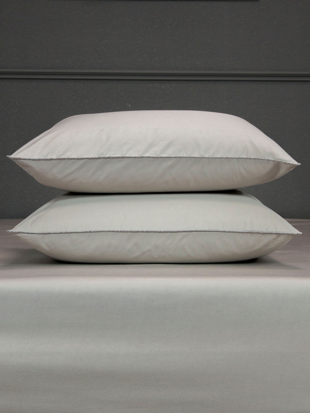 Muslin & Satin Solid color (серебрети беж) комплект