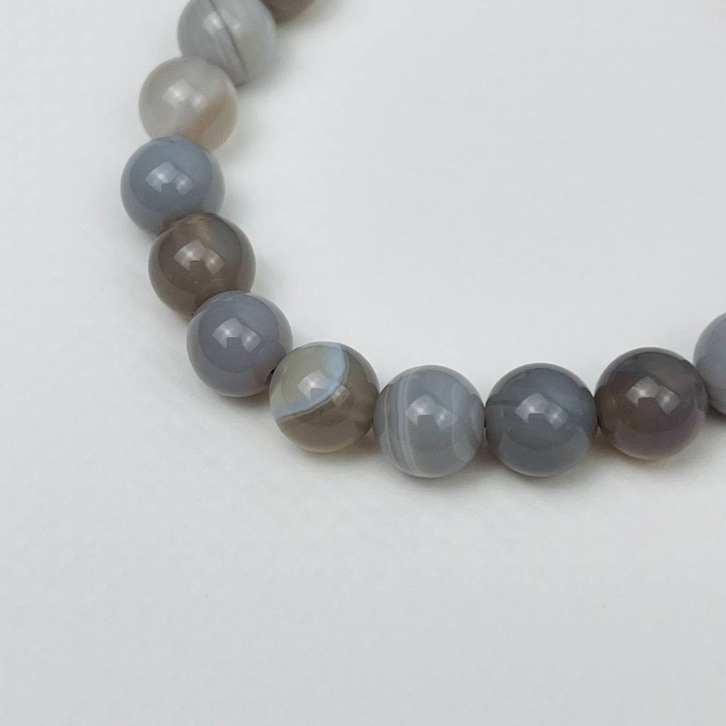 Браслет из Агата серого - Радуга самоцветов фото 3