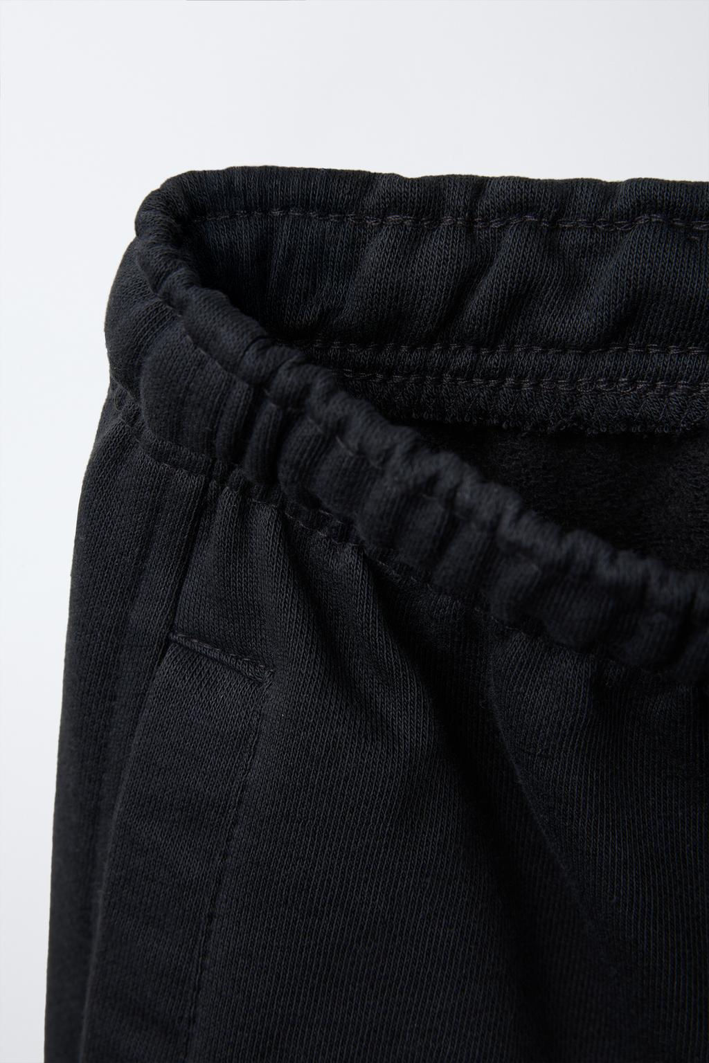 EMBROIDERED TEXT JOGGERS - Zara фото 20