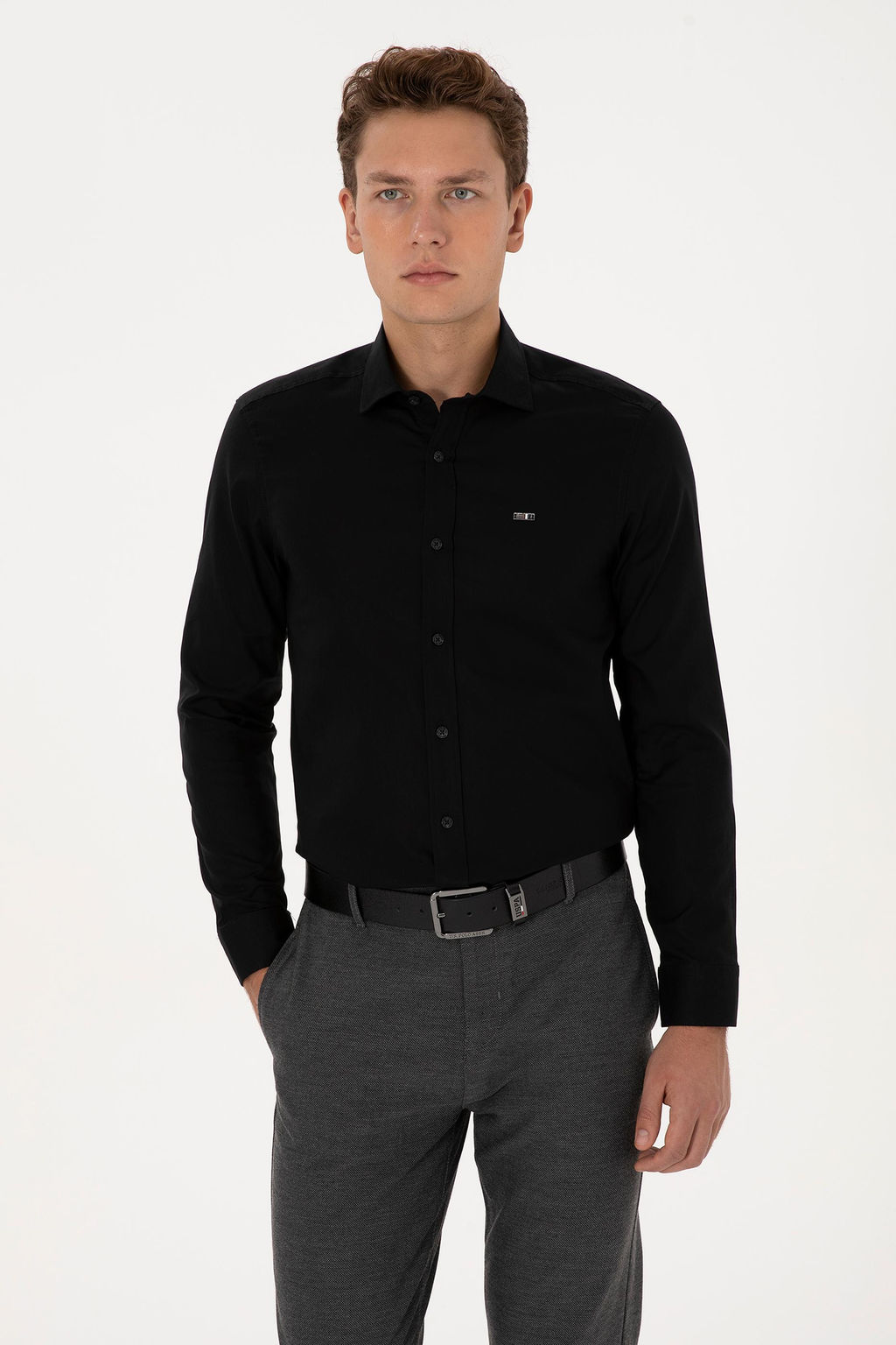 Erkek Siyah Uzun Kollu Basic G_mlek - U.s. polo assn фото 8