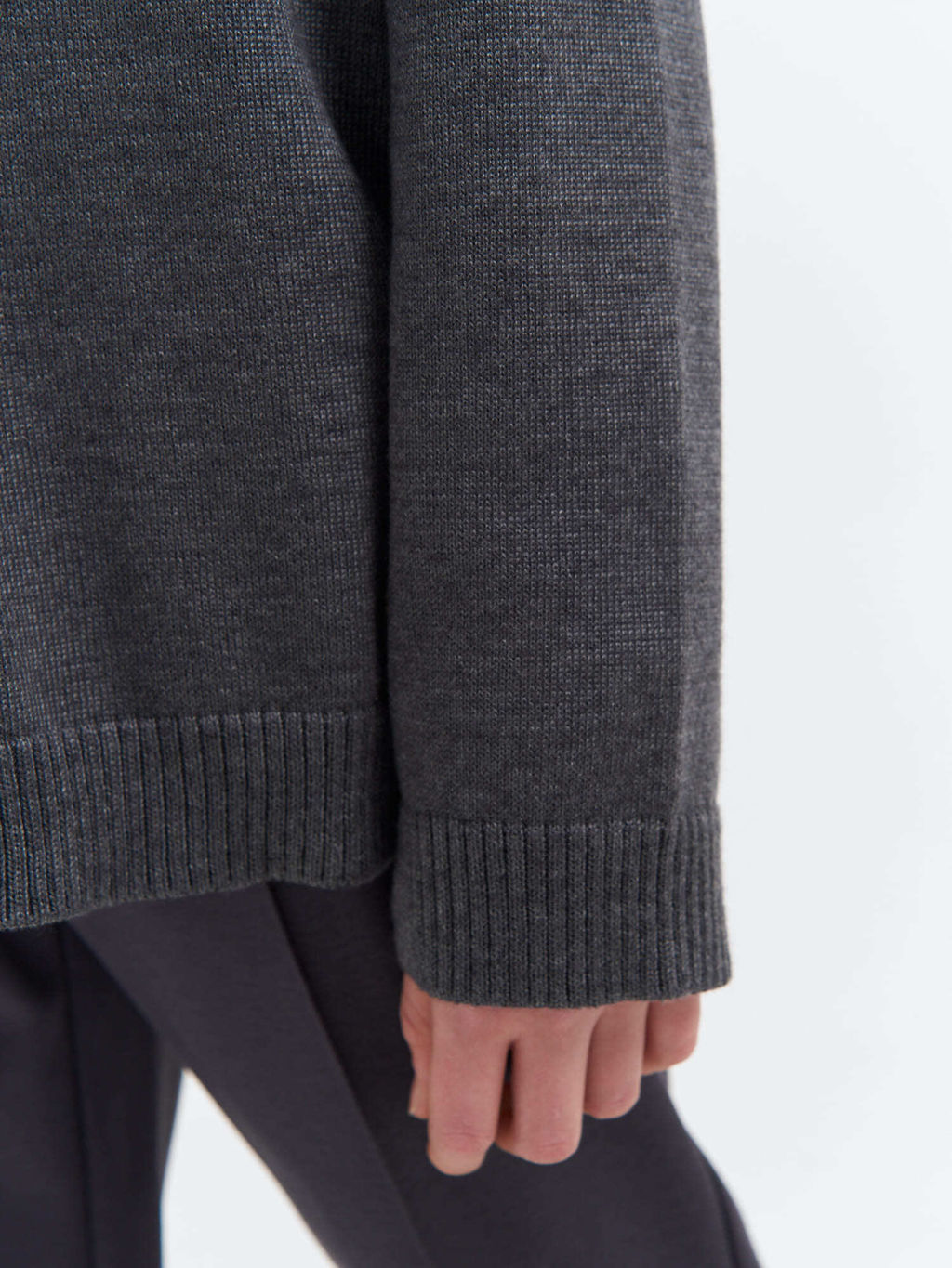 Кардиган вязаный Серый 7+ - Bungly фото 3