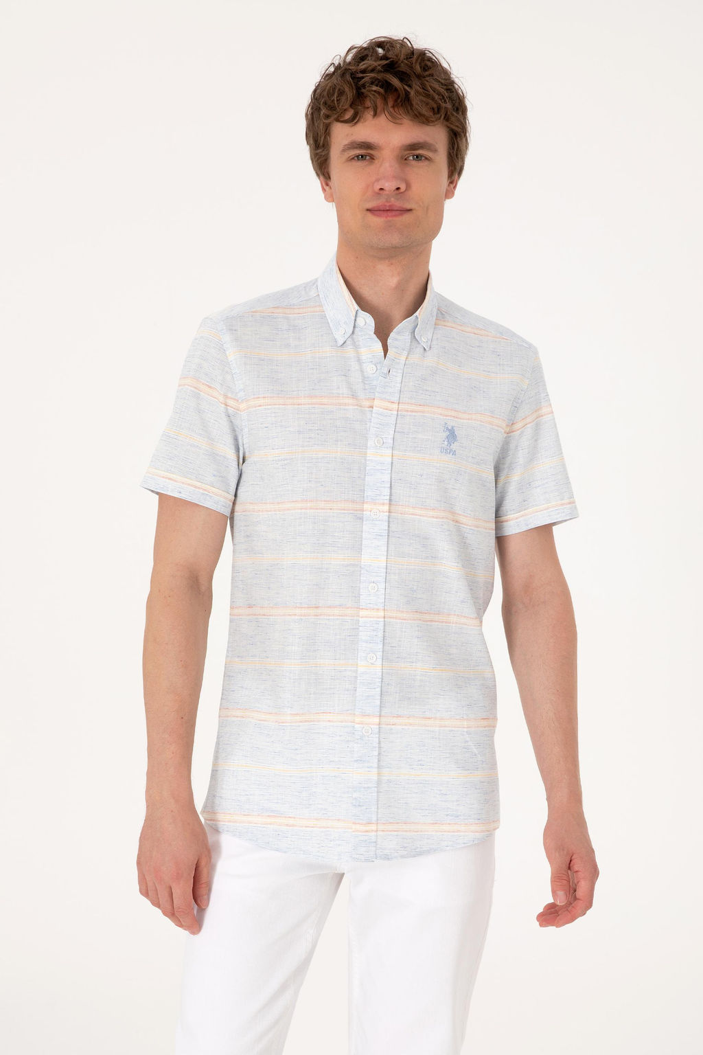 Erkek A__k Mavi K_sa Kollu G_mlek Sepette S_rpriz _ndirim