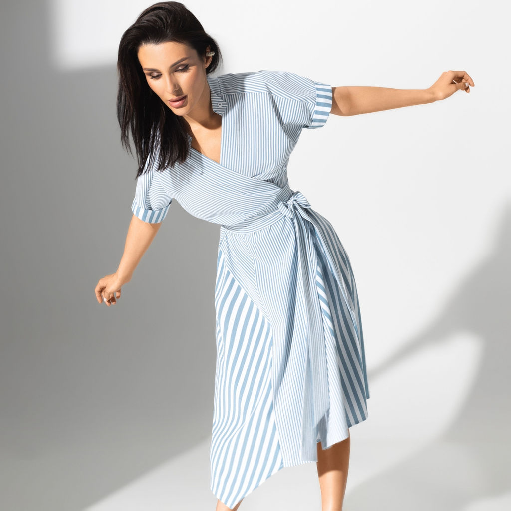 Платье, Стихийная энергетика (air blue) - Charutti фото 4