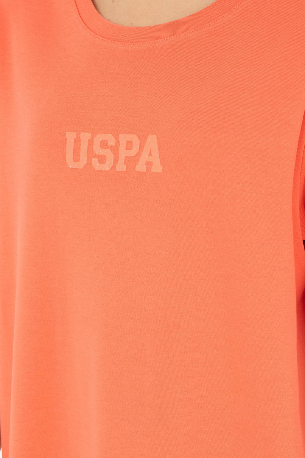 Женское трикотажное платье с цветком граната - U.s. polo assn фото 6