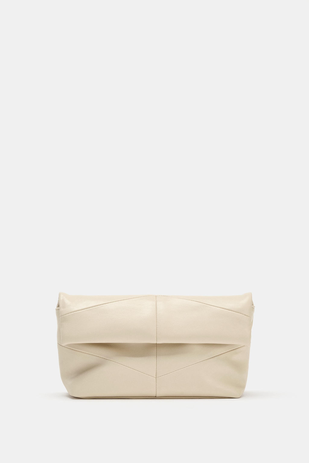 BOLSO SOBRE ACOLCHADO / Crudo - Zara фото 4