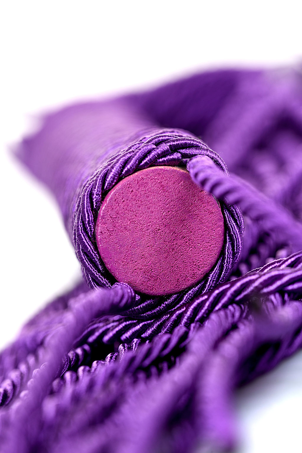 Флоггер из веревки TOYFA Theatre, текстиль, фиолетовый, 48,5 см