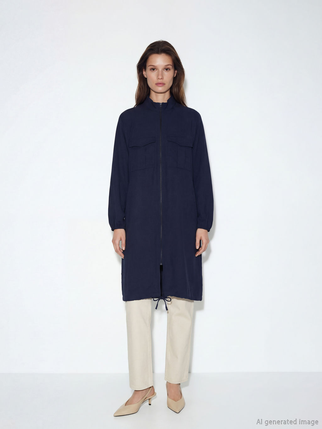 Dik Yaka Kad?n Tunik