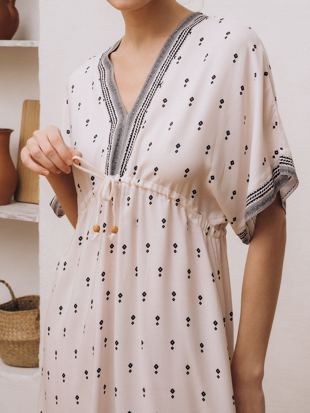 Пляжная туника Indefini (Арт. 5048YSQ)  фото 7